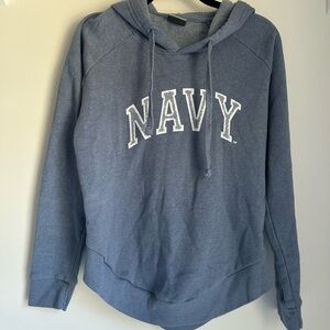 MV Sport Heather Blue Women's Hoodie